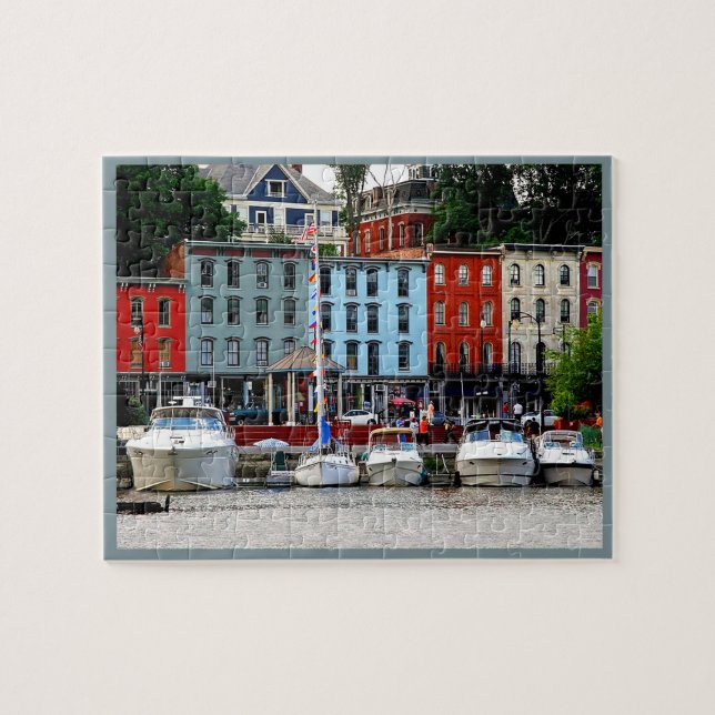 Rondout Storefronts Jigsaw Puzzle (Horizontal)