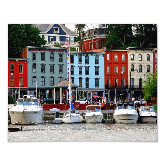 Rondout Storefronts Photo Print (Front)