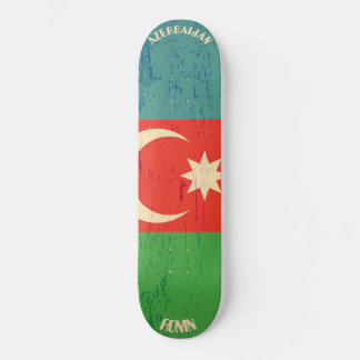 RONIN Azerbaijan Apex Pro Flag Skateboard Deck