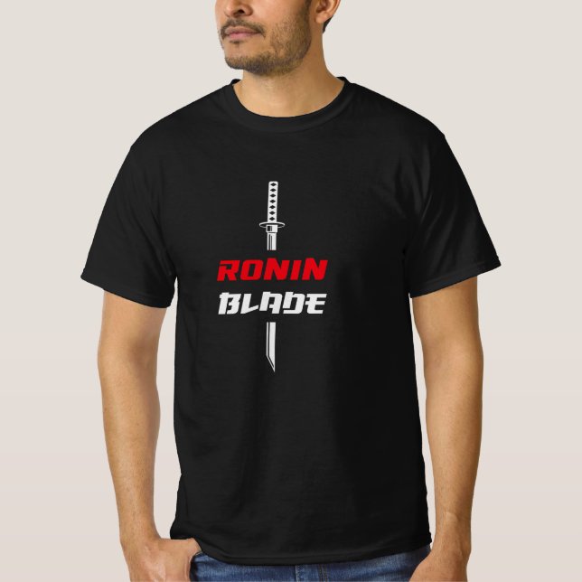Ronin Blade Samurai Katana T-Shirt (Front)