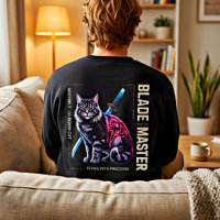 Ronin Cat Blade Master Epic Gift for Samurai Lover
