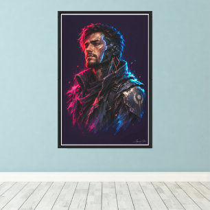Ronin Circuit Canvas Print