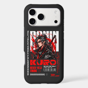 Ronin Kuro Cyber Samurai Techwear Hoodie - Dark An