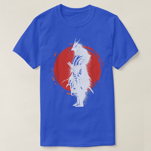 Ronin Samurai Warrior Halloween Gift T-Shirt (Design Front)