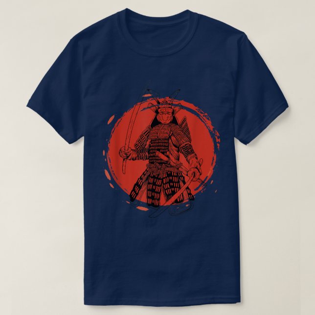Ronin Samurai Warrior Ninjia T-Shirt (Design Front)