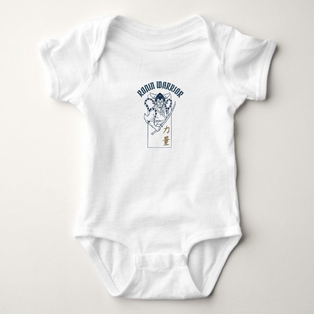 Ronin Warrior Baby Bodysuit (Front)