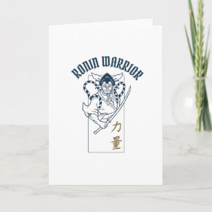 Ronin Warrior Card
