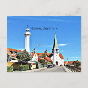 Ronne, Denmark photograph Postcard
