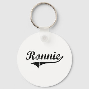 Ronnie Classic Style Name Key Ring