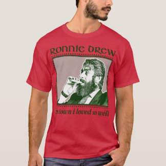 Ronnie Drew Vintage Style Fan Design T-Shirt