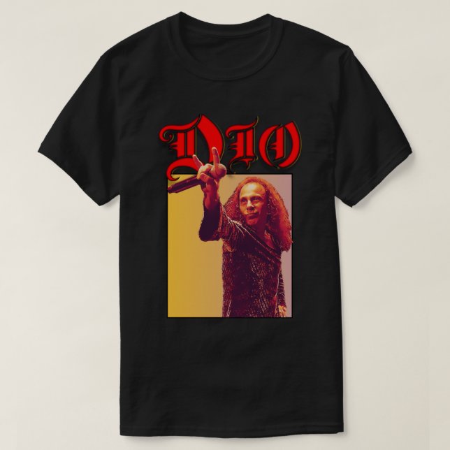 Ronnie James Dio    T-Shirt (Design Front)