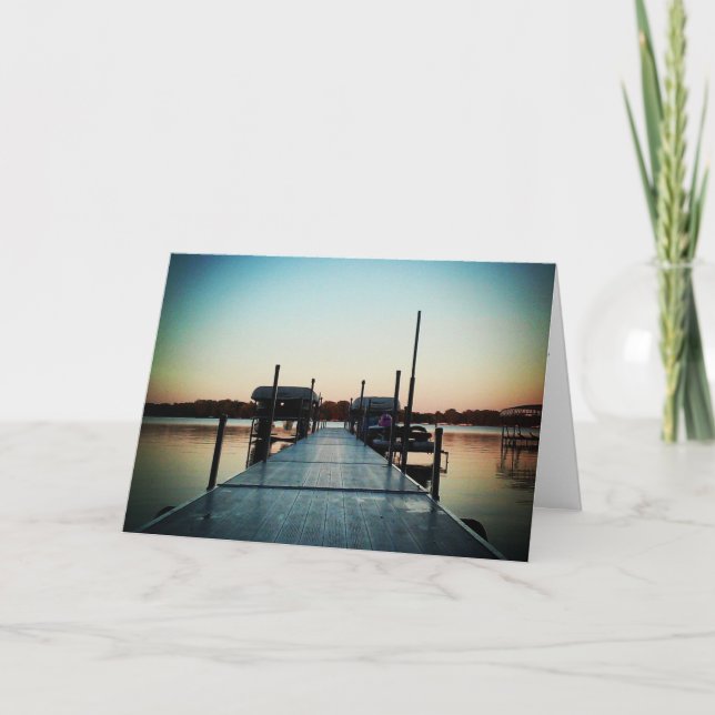 "Ronny's Marina" Get Well Card (Front)