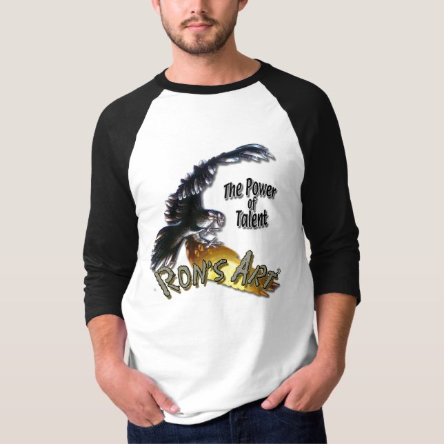 RONS-EAGLE-power-of-talent T-Shirt (Front)