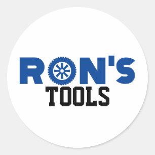 Ron's Tools Classic Round Sticker