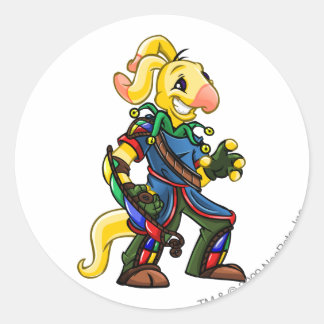 Roo Island Team Captain 2 Classic Round Sticker