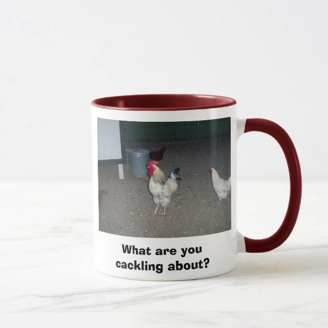 roo, What are you cackling about? Mug (Right)