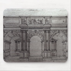 Rood Screen of the church Mouse Mat