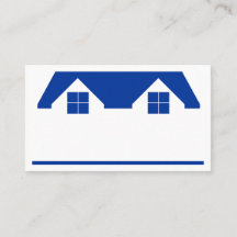Roof and House Business Card