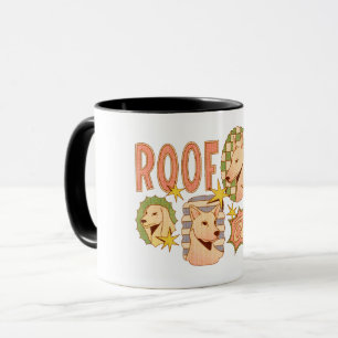 Roof Club / Dog Illustrations Mug