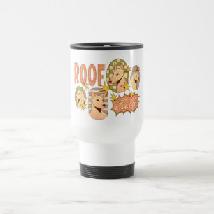 Roof Club / Dog Illustrations Travel Mug