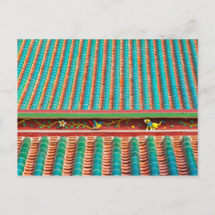 Roof Detail of South Putuo Temple Postcard