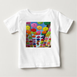 Roof of umbrellas baby T-Shirt