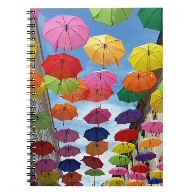 Roof of umbrellas notebook (Front)