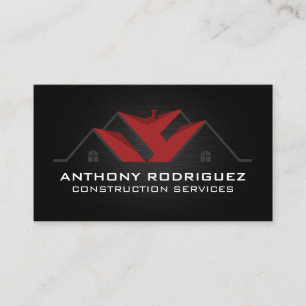 Roof   Real Estate   Residential Business Card
