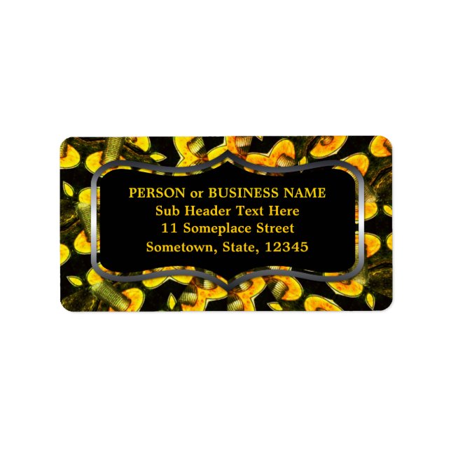 Roof Screws Hardware  Address Label (Front)