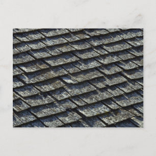 Roof shingles postcard