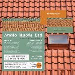 Roof Tiles, Roofer, Roofing Contractor Advertising Flyer<br><div class="desc">Roof Tiles,  Roofer,  Roofing Contractor Advertising Flyers By The Business Card Store.</div>