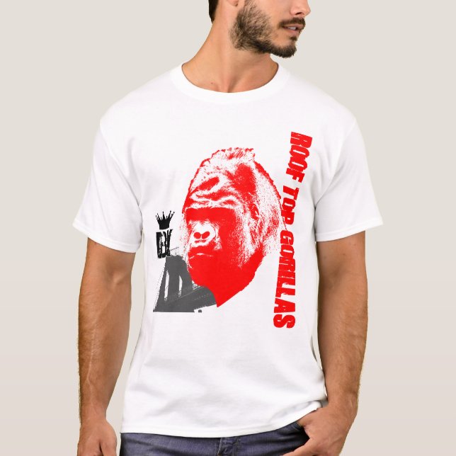 Roof Top Gorilla Brooklyn Tee (Front)