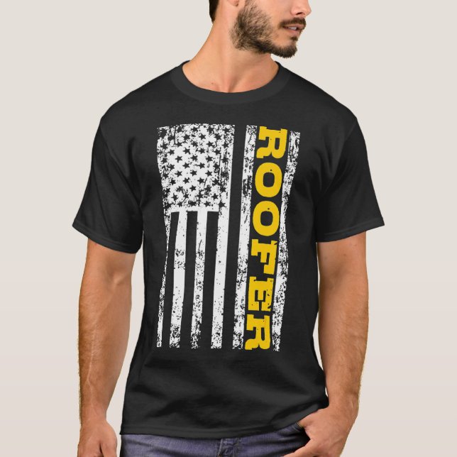 Roofer _9  T-Shirt (Front)