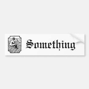 Roofer Bumper Sticker