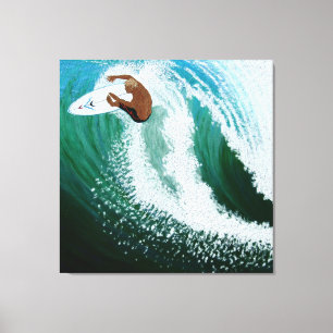 Roofer Canvas Print