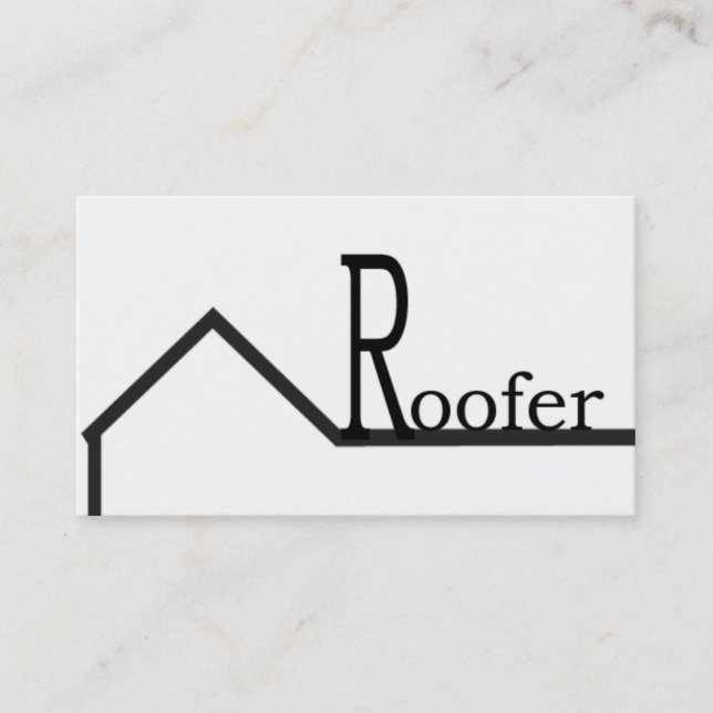 Roofer Card (Front)