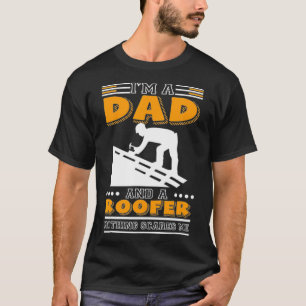 Roofer Construction Honest Working American Fearl T-Shirt