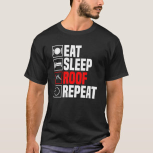 Roofer Craft Roof Roofing Profession T-Shirt