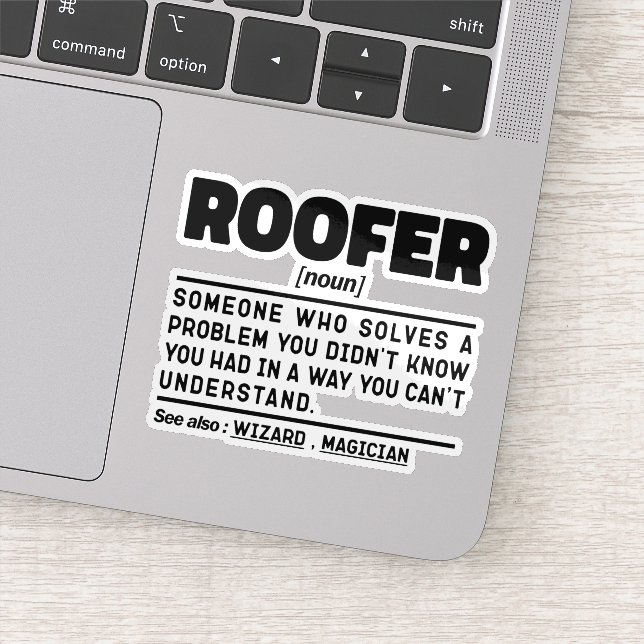 Roofer Noun Definition Roofing Contractor Cool Dad (Detail)