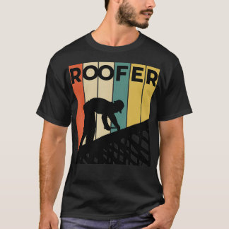 Roofer Retro Style Roofer Jersey  T-Shirt