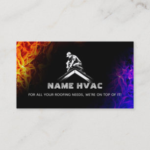 Roofer Slogans Business Cards