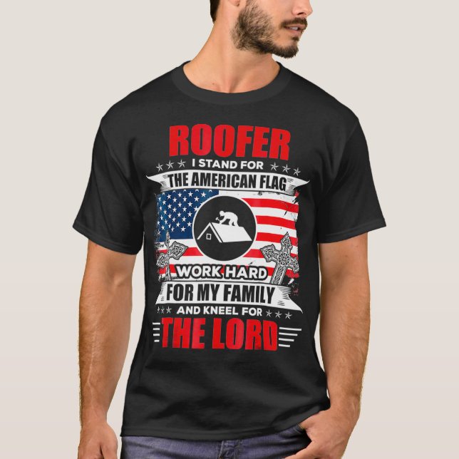Roofer tshirt  funny roofer gifts  (Front)