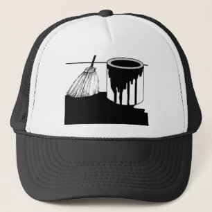 Roofers Hat Tar Bucket