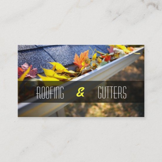 Gutter Business Cards Zazzle UK
