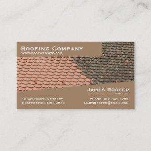 roofing business card