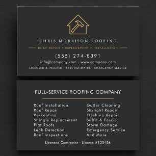 Roofing Business Card