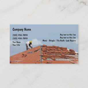 Roofing Business Cards