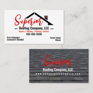 Roofing Company Business Card