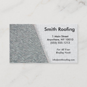 Roofing Company Business Card