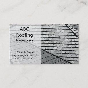 Roofing Company Business Card